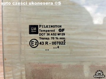 фото thumb №3, Скло двері малий трикутник праві зад opel zafira b