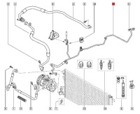 фото thumb №11, Патрубок шланг трубка кондиціонера renault scenic iii 2.0 dci 924400009r
