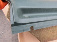 фото thumb №9, 11 mercedes w124 зелений панель приладів приладова консоль pod бардачок захист права