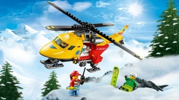 LEGO CITY 60179 Медицинский вертолет-доктор-пилот