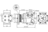 фото thumb №11, Nissens 89071 компрессор кондиционера