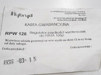 фото thumb №7, Регулятор скорости дворник fiat 126p rpw126