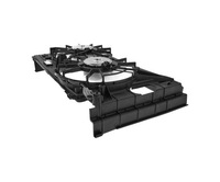 фото thumb №10, Дифузор радіатора i кондиціонера toyota prius v/plus 2012-2021 16363-37010