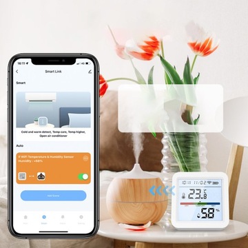 TUYA HIGRO WIFI Датчик ТЕМПЕРАТУРЫ И ВЛАЖНОСТИ