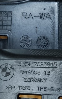 фото thumb №14, Bmw 5 f90 g30 g31 воздуховод канал воздуха радиатора верхний 51747383845