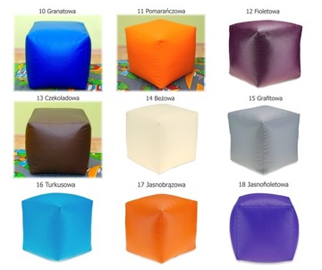 СИДЕНЬЕ SQUARE PUFA CUBE 35, CUBE, ПОДНОГКА