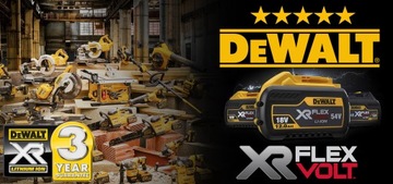 Угловая шлифовальная машина 54 В DeWALT DCG418T2 2x6,0 Ач TST