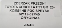 фото thumb №11, Бампер передній toyota corolla e21 gr 20- kombi hb