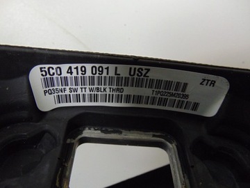 фото thumb №15, Кермо шкіряний підкермові важелі vw golf vi dsg 5c0419091l