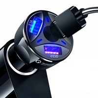 фото thumb №5, Стекло зарядное устройство автомобильная 3x usb 3a qc3.0