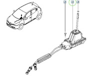 фото thumb №6, Домкрат вибірник коробки передач clio iv 349016426r