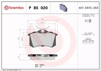 фото thumb №13, Brembo max гальмівні диски+ гальмівні колодки t audi a3 8l tt 8n 230mm