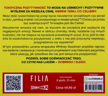 TOKSYCZNA POZYTYWNOŚĆ - WHITNEY GOODMAN AUDIOBOOK