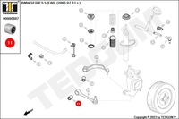 фото thumb №11, 00080607 втулка важеля передній нижній l=p d