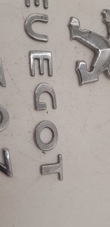 фото thumb №7, Значок емблема літери na задня кришка peugeot 307 hdi