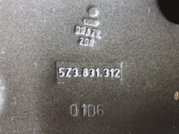 фото thumb №12, Vw fox 5z3 дверь правые передние перед