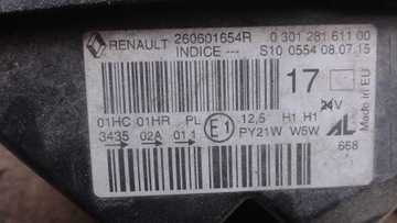 фото thumb №14, Renault captur лампа лівий правий перед uk 14r