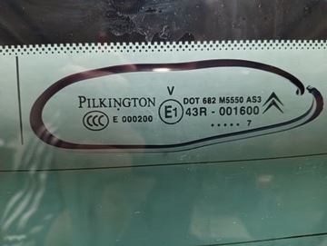 фото thumb №2, Стекло задняя citroen c4 picasso 2007-2013 as3- тёмное оригинал