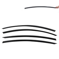 фото thumb №7, 4 szt. защита окно vent защита солнцезащитная дефлектор чёрный цвет