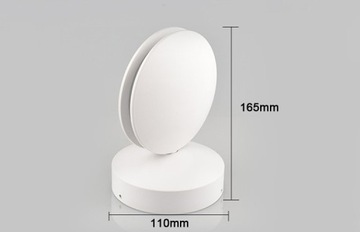 Lampa elewacyjna natynkowa kinkiet 9W 6500K IP65