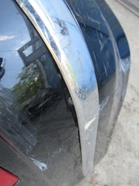 фото thumb №8, Mercedes glk w204 бампер задняя задний хром pod pdc