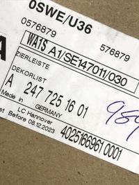 фото thumb №9, Mercedes gla молдинг хром бампер задняя a2477251601