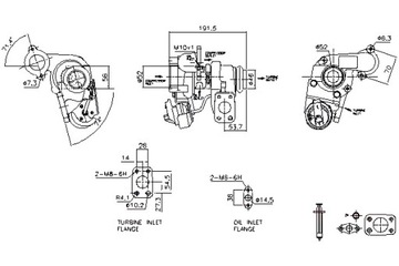 фото thumb №2, Турбонагнітач ds ds 3 ds 4 citroen berlingo berlingo multispace