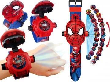 3D-проектор Часы SPIDERMAN 24 Pictures Hero