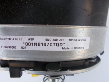 фото thumb №7, Подушка подушка безпеки vw touran i caddy polo 9n рестайлінг 5n0880201