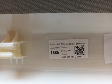 фото thumb №9, Audi a6 c7 4g рестайлінг захист стійка права 4g0867234c hf6 28 km