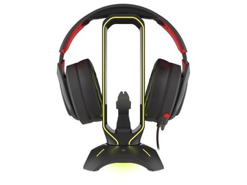 Мышь Bungee Genesis LED RGB подставка для наушников