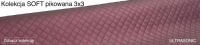 Экокожа хаки SOFT, простеганная в ромбики 3X3 Экозамшевая обивочная ткань