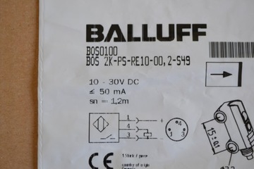 BALLUFF BOS0100 Odbiornik bramki świetlnej