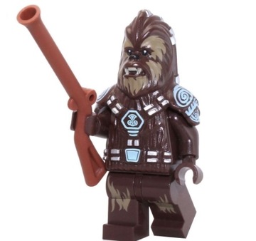 Lego Star Wars - Шеф Тарффул (Генерал Вуки) + оружие! 75043 sw0530