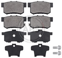 фото thumb №2, Тормозные колодки тормозные задняя a.b.s. do honda integra 1.8