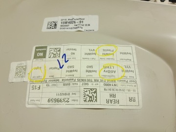 фото thumb №7, Bmw x5 f15 оббивка боковина двері зад праві naex