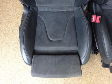 фото thumb №11, Audi a4 b8 8k оббивка сидіння диван зад шкіра алькантара комплект s-line