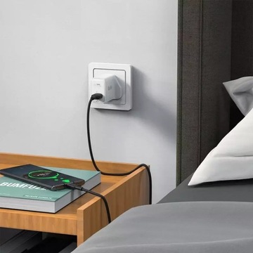 Настенное зарядное устройство Acefast GaN (вилка для Великобритании), USB C