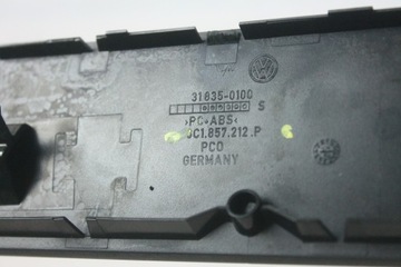 фото thumb №10, Планка декоративна dekor панелі консолі vw passat b6 3c1857212p