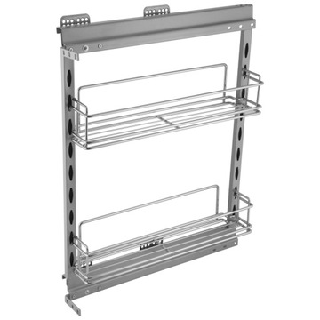 KOSZ CARGO MINI BOCZNE 15 150MM CHROM DOMYK x2 KPL