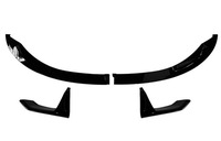 фото thumb №11, Накладка спліттер перед bmw f32 f36 m4 чорний блиск