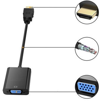 Переходник-переходник HDMI-VGA D-Sub