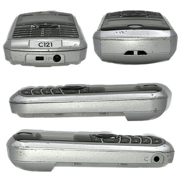 Мобильный телефон MOTOROLA C121 серебристого цвета {УНИКАЛЬНЫЙ}