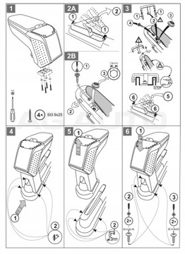 фото thumb №7, Подлокотник з адаптер do ford fusion, 2005-2012, arm2-black