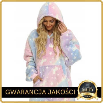ТЕПЛАЯ СВИТШОТ-ОДЕЯЛКА OVERSIZE 2в1 ТОЛСТАЯ XXXL