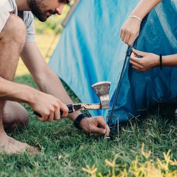 50 sztuk kotwy ziemne, śledzie do mocowania w ziemi, 50 sztuk, tarcze bufor