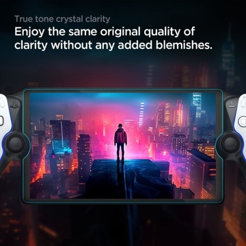 SZKŁO SPIGEN GLAS.TR EZ FIT SONY PLAYSTATION PORTAL Z RAMKĄ MONTAŻOWĄ