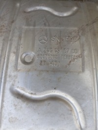 фото thumb №1, Гаситель выхлоп mercedes w156 gla 2.2 cdi