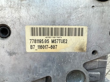 фото thumb №7, Bmw x3 e83 3.0sd biturbo 286km 306d5 двигатель голый стойка aluminiowy блок