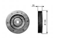 фото thumb №2, Колесо пасове вала колінчастого volvo s40 ii v50 citroe